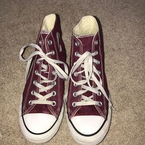 burgundy converse will accept lower